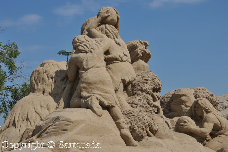 Sand Statues / Estatuas de arena / Statues de sable
