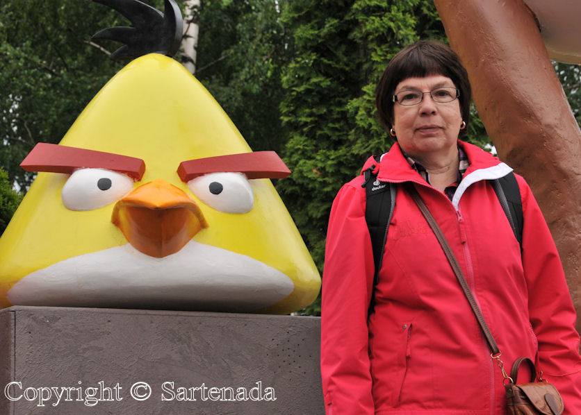 Angry Birds and city of Tampere / Angry Birds y la ciudad de Tampere / Angry Birds et la ville de Tampere