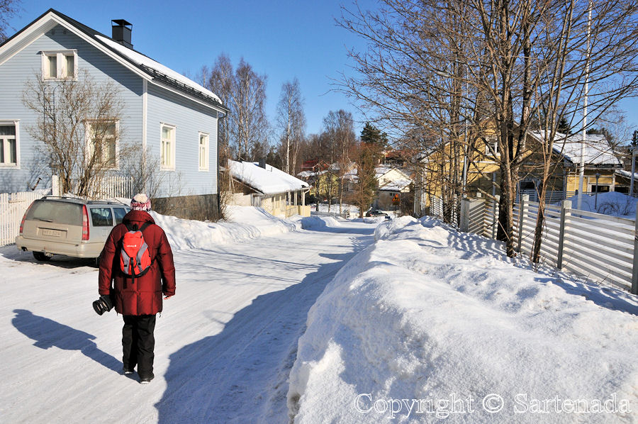 Winter walk in Mikkeli / Paseo de invierno en Mikkeli / Balade hivernale à Mikkeli