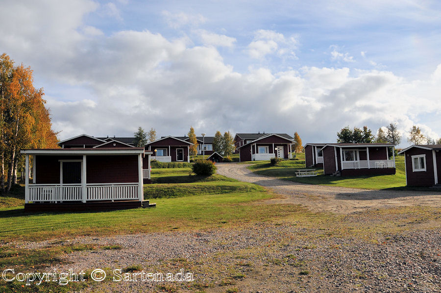 Our base in Muonio, Lapland
