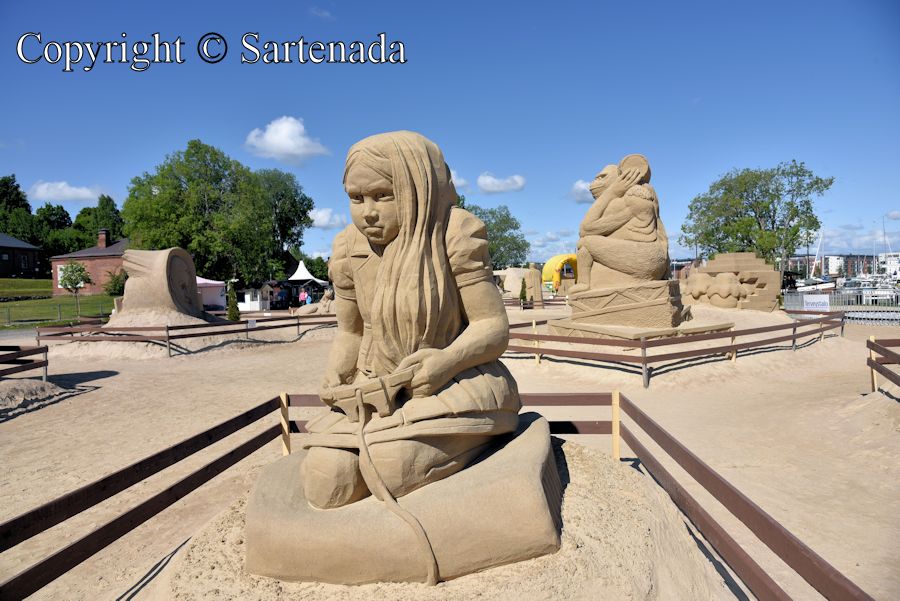 Sand sculptures 2015 / Esculturas de Arena 2015 / Sculptures de sable 2015 / Esculturas de Areia 2015