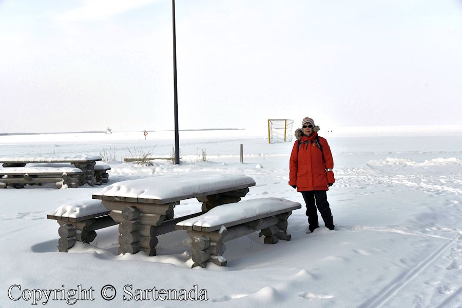Arctic beach in Winter / Playa ártica en invierno / Plage arctique en hiver / Praia árctica no inverno