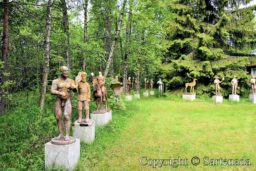 Sculpture park / Parque de esculturas / Parc de sculptures / Parque de Esculturas